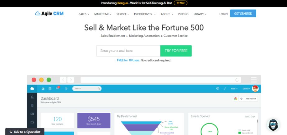 salesforce alternatives - agile