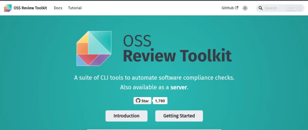 Software Supply Chain Security Tools-OSS Review Toolkit