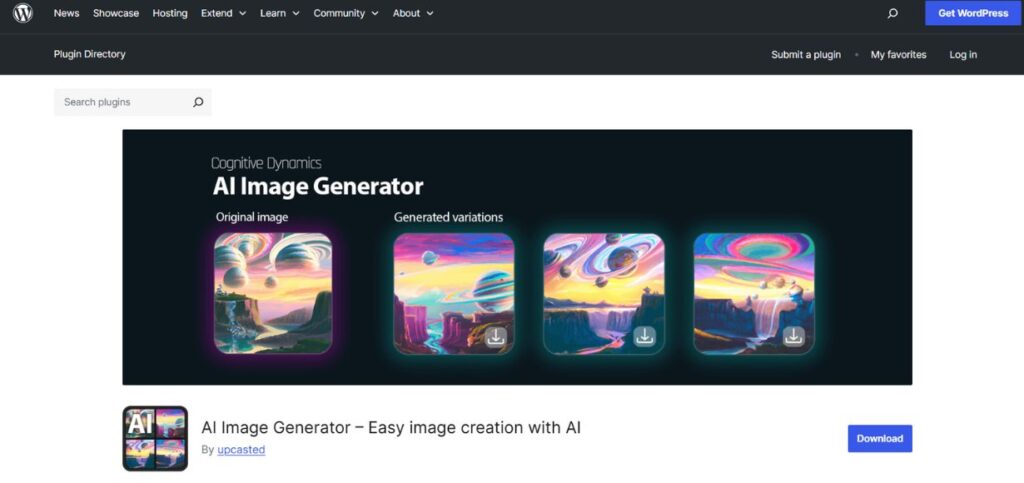 AI Images for WordPress