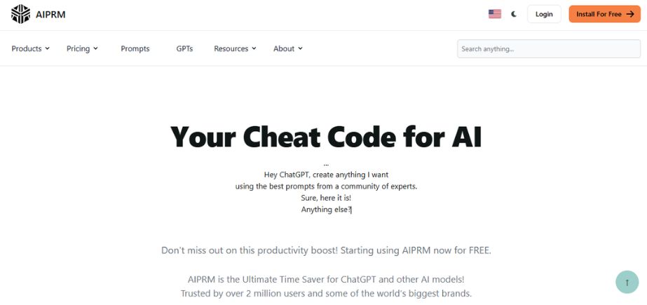 AI prompt generators - aiprm