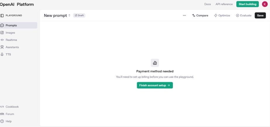 AI prompt generators - openAI