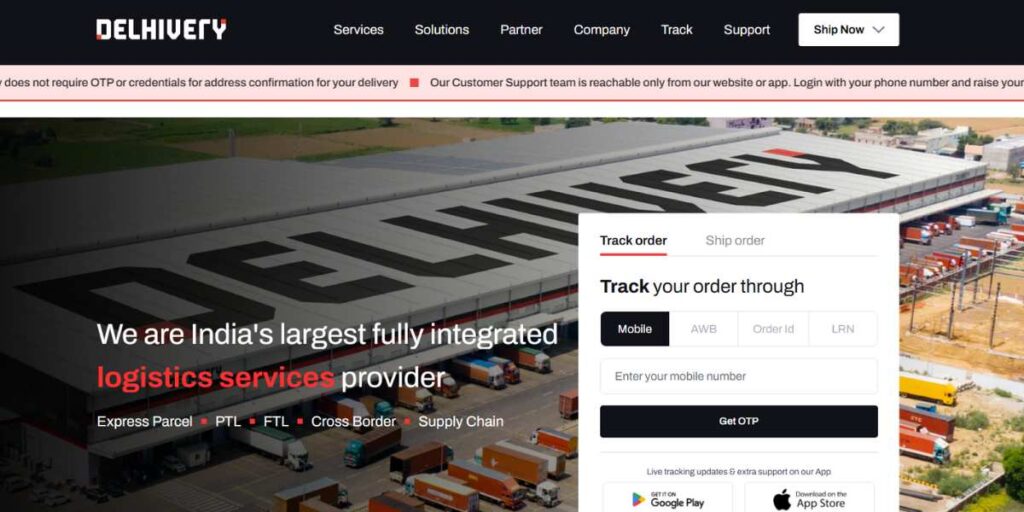 Best Courier Service in India