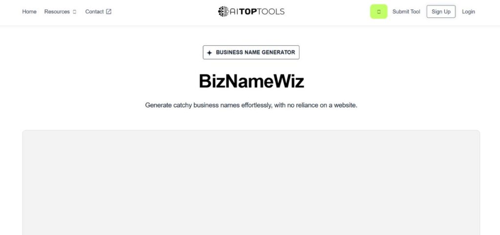 BizNameWiz- AI Business Plan Generators