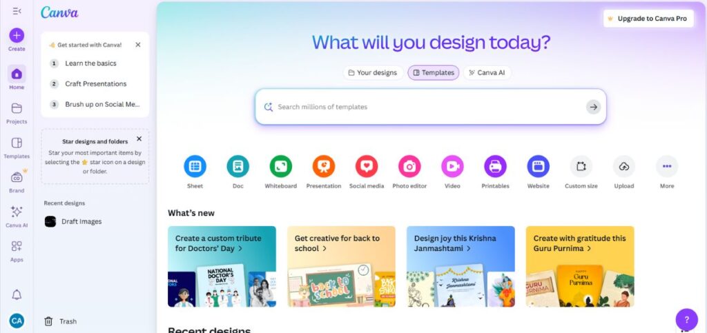 Canva - Instagram Post Generators