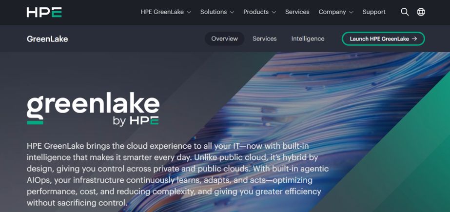 Cloud Computing Platforms - HPE Greenlake