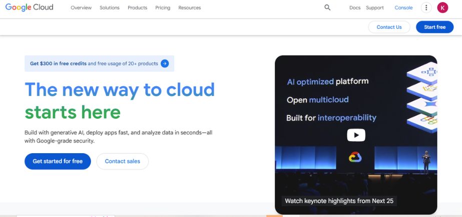 Cloud Computing Platforms - google cloud (1)