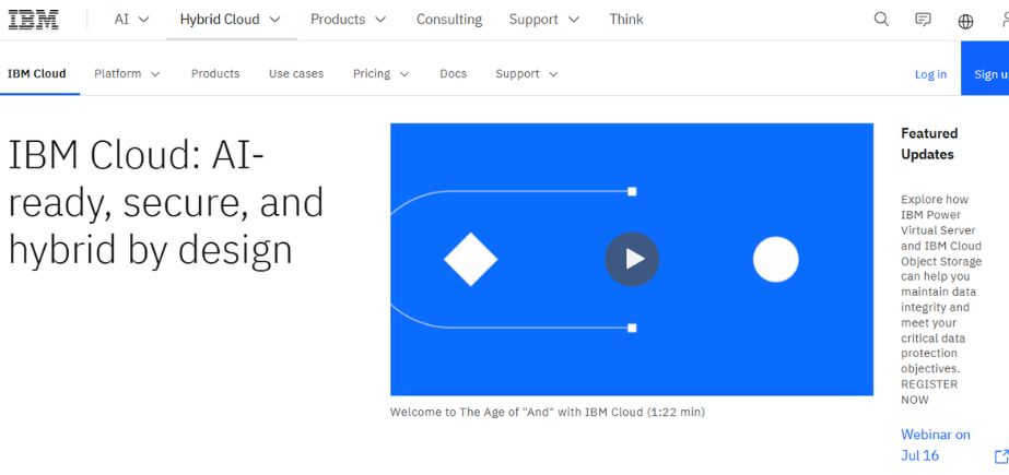 Cloud Computing Platforms - ibm