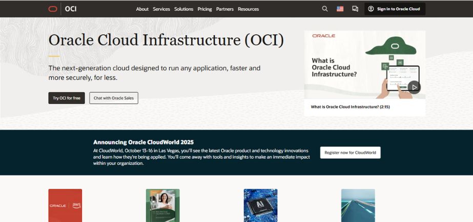 Cloud Computing Platforms - oracle