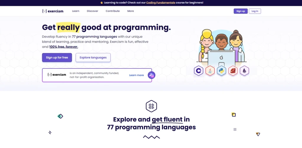 Coding Platform - Exercism