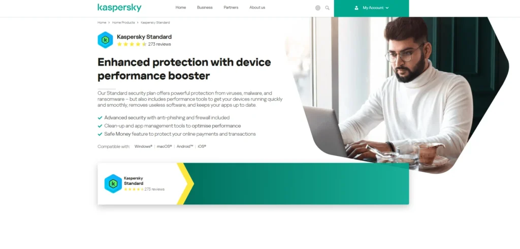 Kaspersky Standard-Antivirus Software for Windows 11