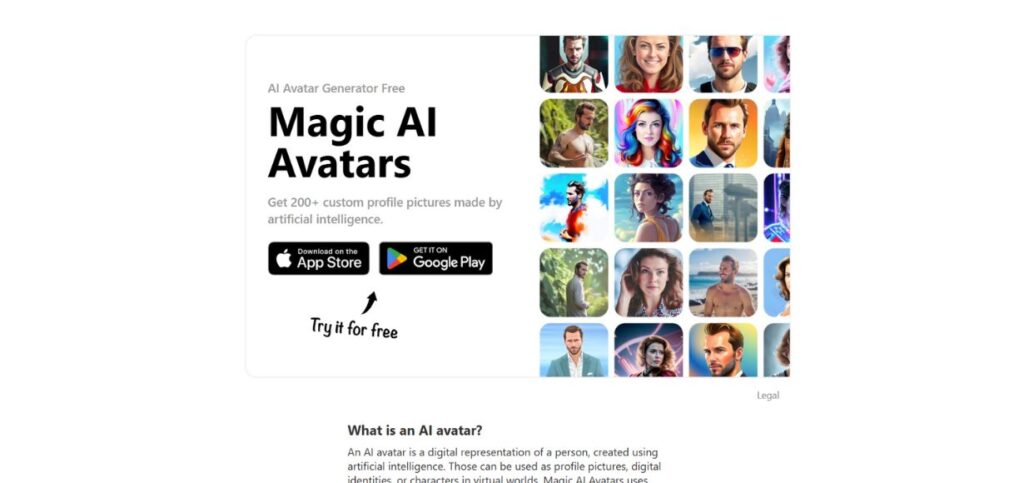 _Magic AI Avatars-Top 10 AI Avatar Generators