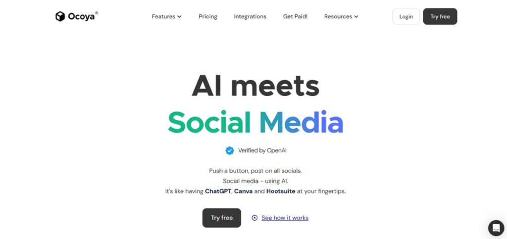 Ocoya - Instagram Post Generators