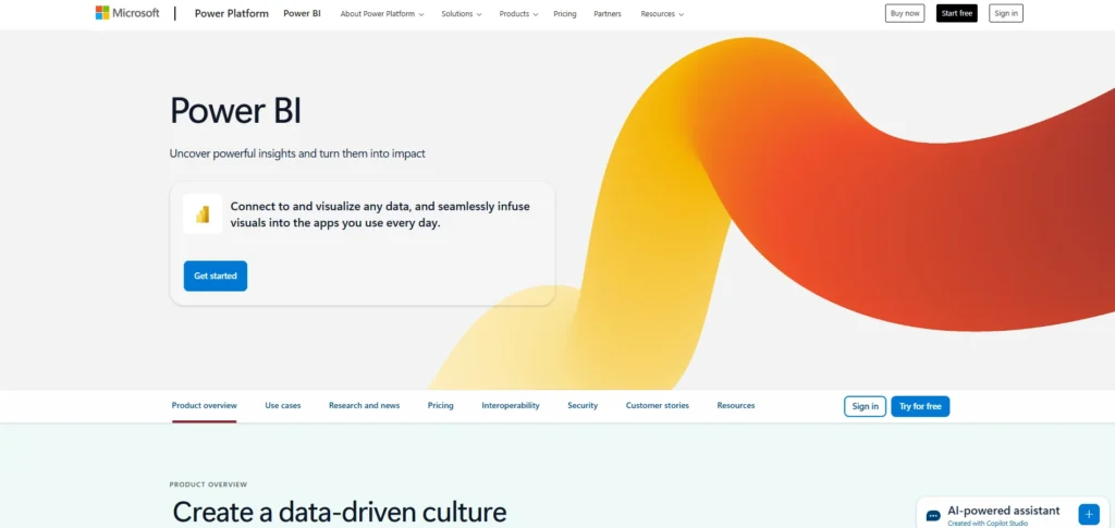 Power BI Dashboard - Sales Performance Dashboard