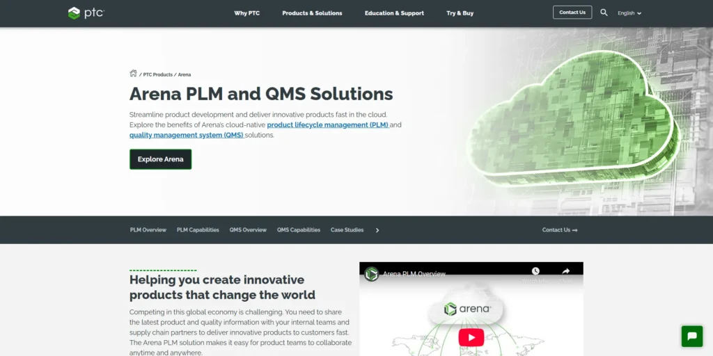 Product Lifecycle Management Software - Arena PLM (by PTC)