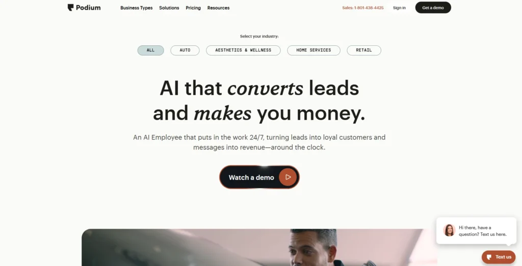 Online Reputation Management Tool - Podium