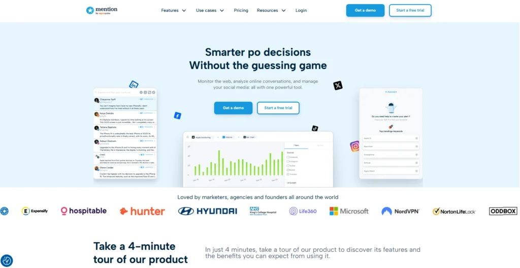 Online Reputation Management Tool - Mention