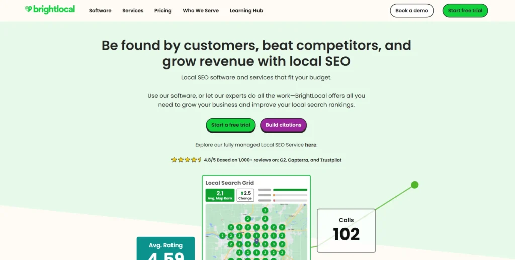 Online Reputation Management Tool - BrightLocal
