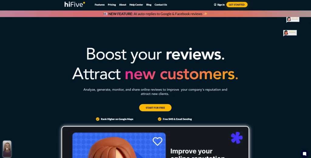 Online Reputation Management Tool - HiFiveStar