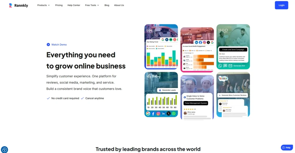 Online Reputation Management Tool - Rannkly