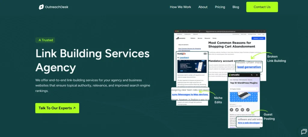 Link Building Service - Outreach Desk