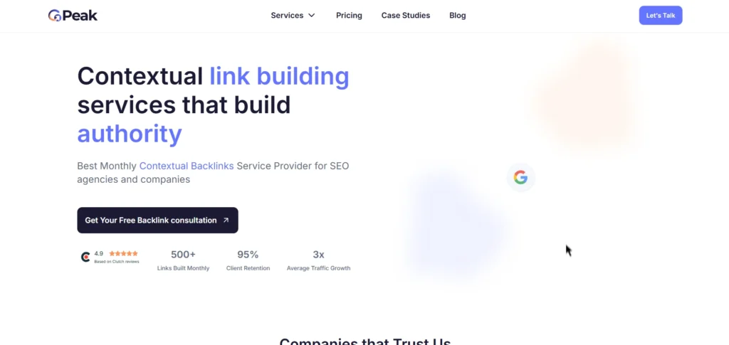 Link Building Service - GoPeak
