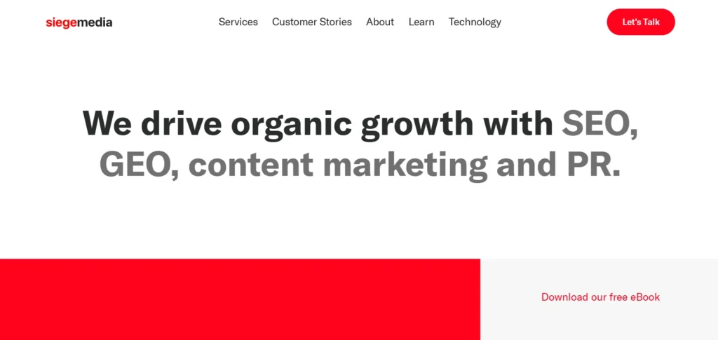Link Building Service - Siege Media
