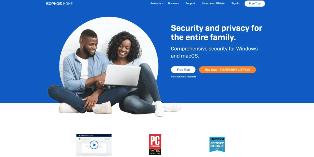 Sophos Home Premium-Antivirus Software for Windows 11