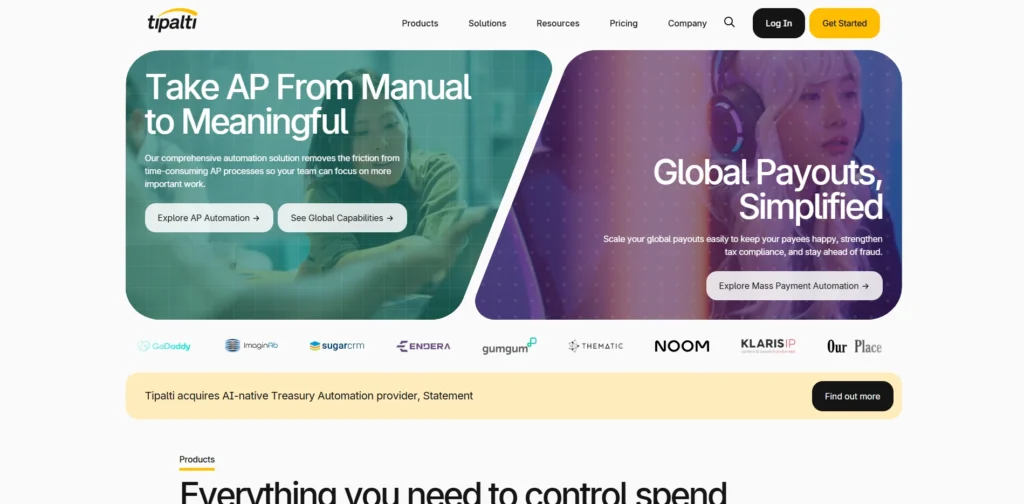 Vendor Management Software - Tipalti