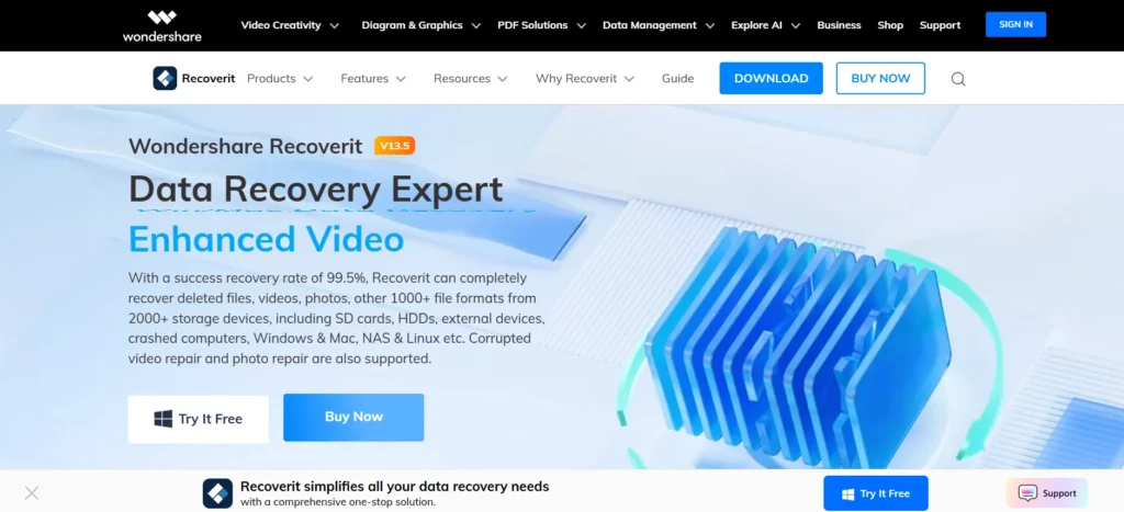Data Recovery Software For Mac - Wondershare Recoverit for Mac