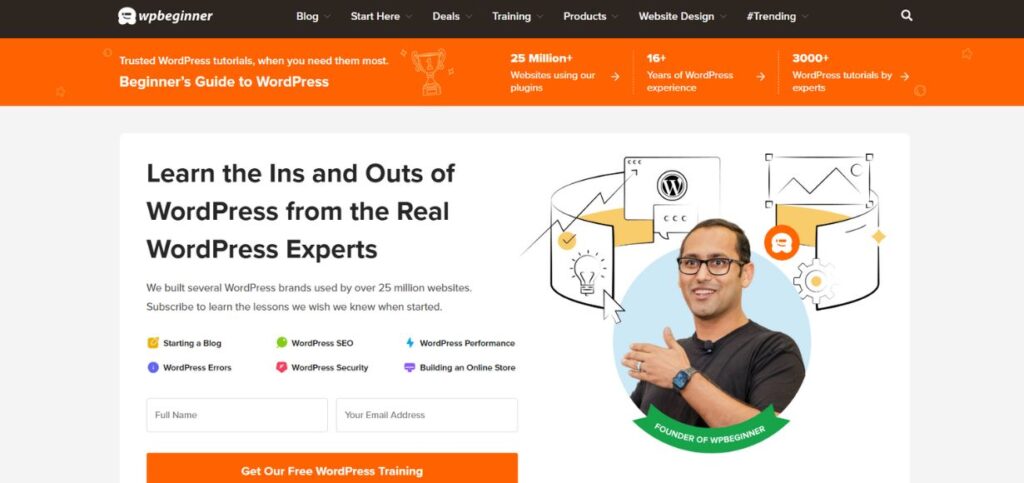 Wpbeginner- AI Business Plan Generators