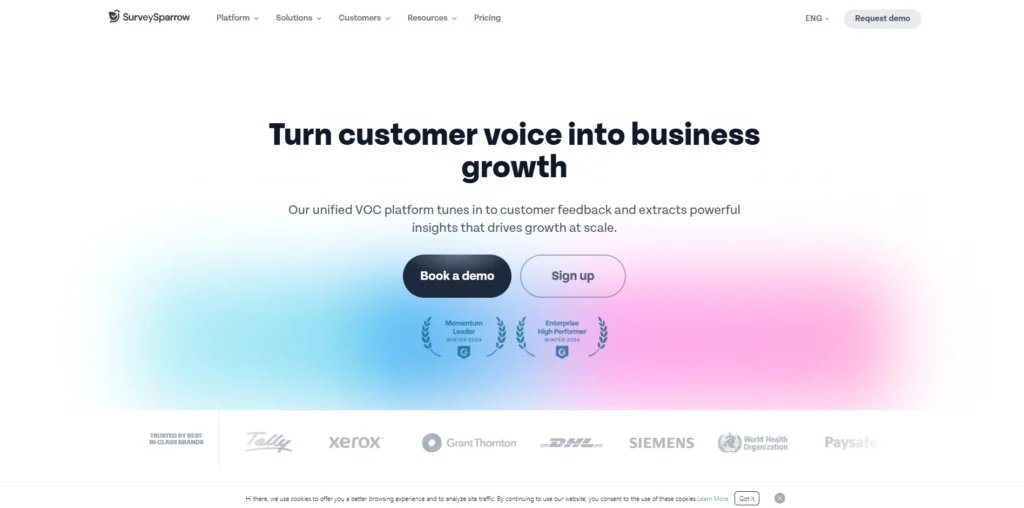 SurveySparrow-360 Degree Feedback Software