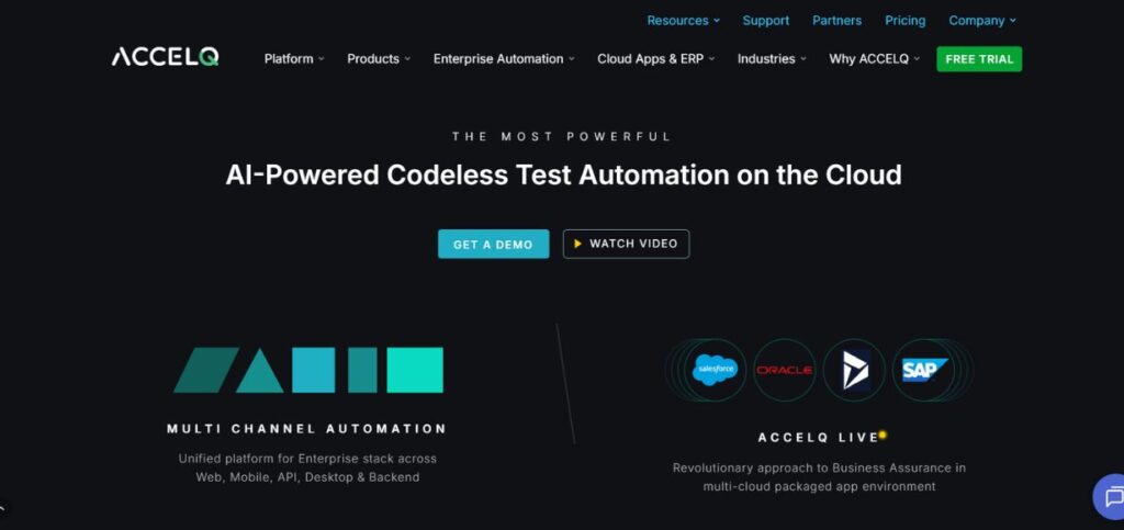 ACCELQ-Salesforce Automation Software