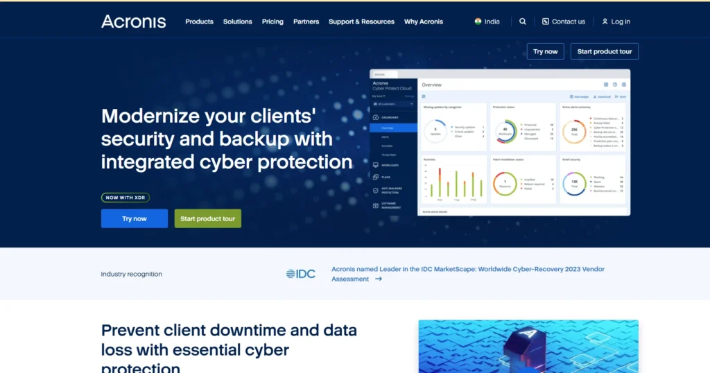 Acronis Cyber Protect Cloud-Cloud Backup Services