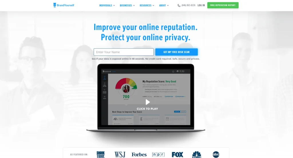 BrandYourself-Data Removal Services