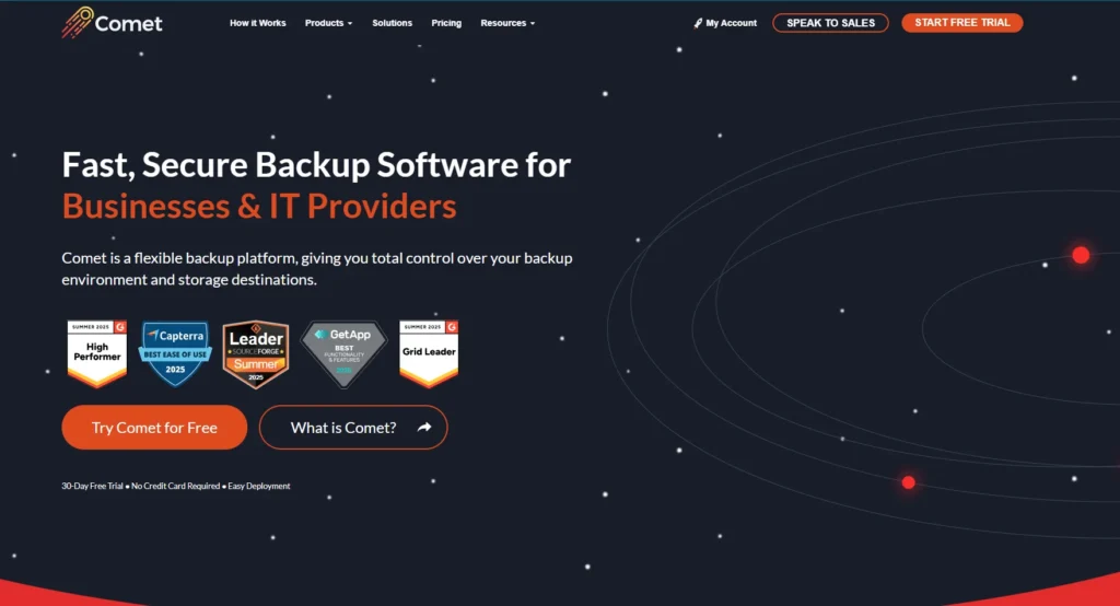 Comet Backup-Cloud Backup Services