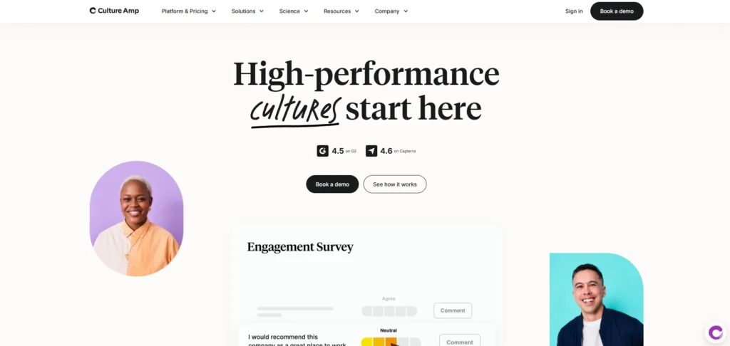 Performance Management System - Culture Amp