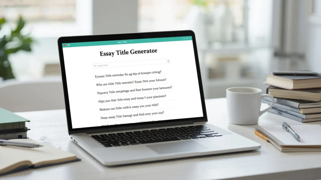 Essay Title Generator Tools