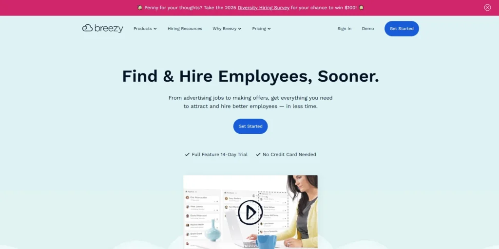 Breezy HR-Recruiting Automation Software