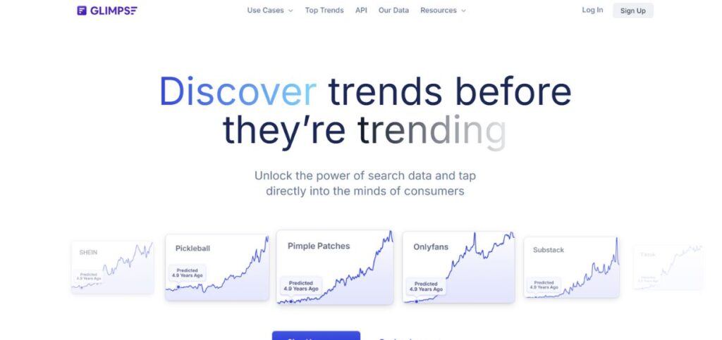 Glimpse-AI for Market Research 
