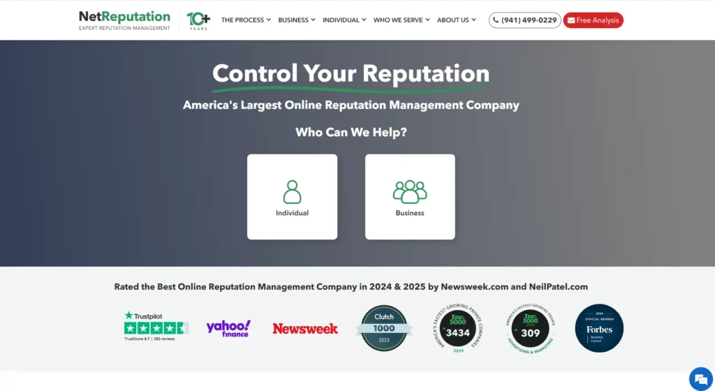 NetReputation-Data Removal Services