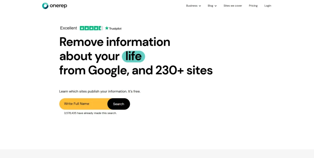 OneRep-Data Removal Services