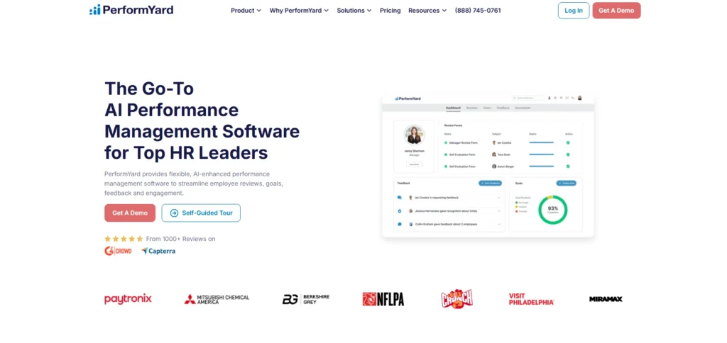 Performance Management System - PerformYard Talent