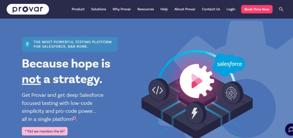 Provar-Salesforce Automation Software
