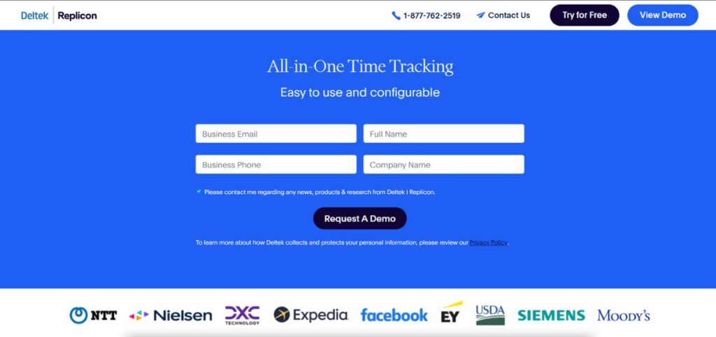 Replicon-Time Tracking Software Solutions