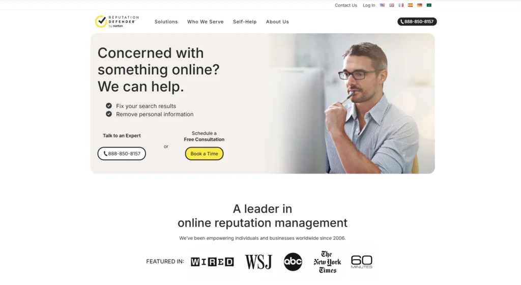 ReputationDefender-Data Removal Services