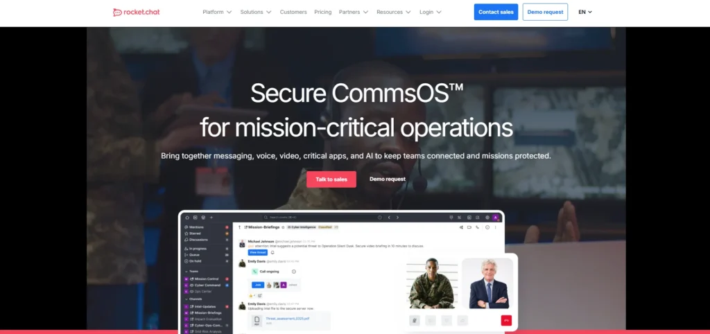 Microsoft Teams Alternative - Rocket.Chat
