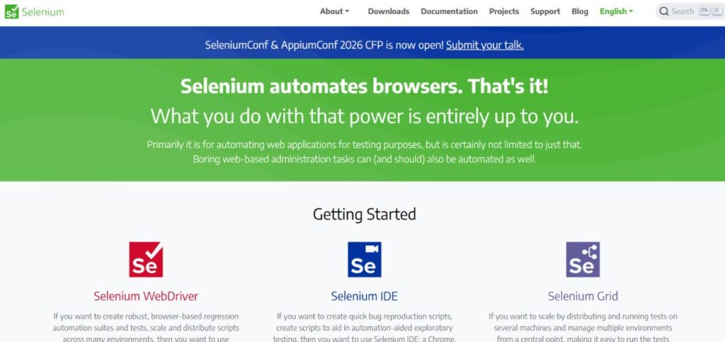 Selenium-Salesforce Automation Software