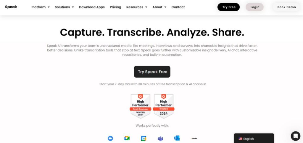 Speak-AI for Market Research 