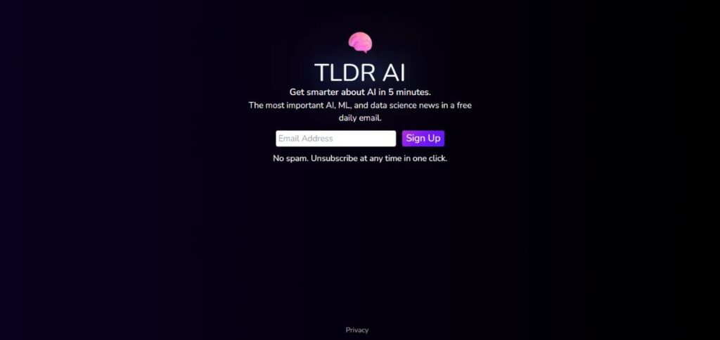 TLDR AI-Best AI Newsletters