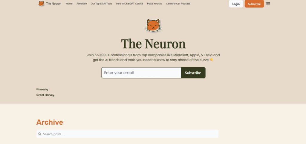 The Neuron-Best AI Newsletters